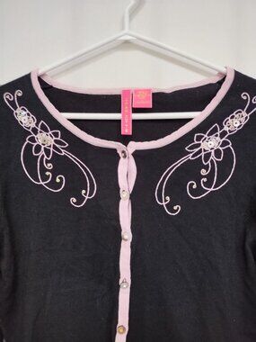 Charlotte Tarantola vintage looking button down cardigan